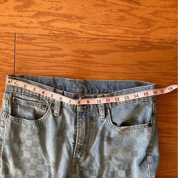 Levi's 511 Slim Fit Jeans Cordura fabric skate Bauer check for Men 31x30 - Picture 11 of 12